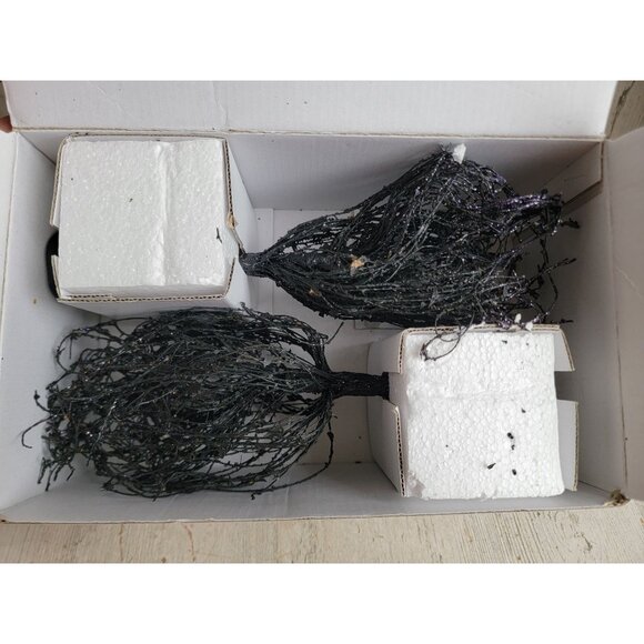 Dept 56 53087 NEW Spooky willows Halloween village accessory glitter set - Picture 5 of 6